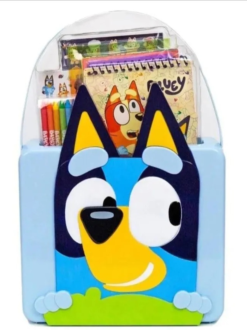 (2) Blue Character Kids Stationery Organizer and Art Set